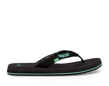 Sanuk Yoga Paradise 2 Flip Flop Dam Svarta | Sverige 627PJJ